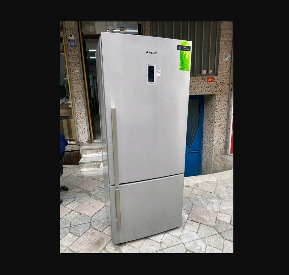 2.el A+++ enerji tasarruflu arçelik buzdolabı inox
