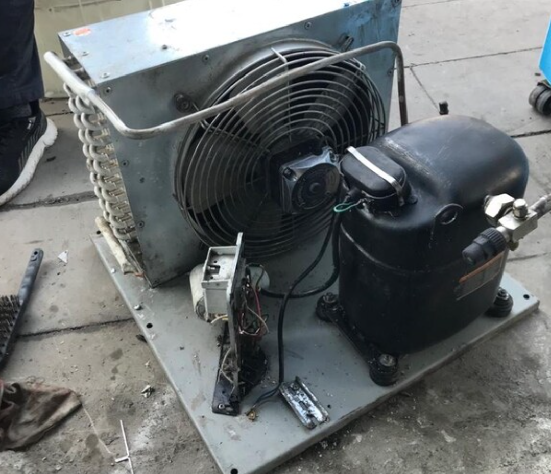 market kasap reyon buzdolabı motoru